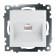 Computer outlet 1-seater RJ-45 (mechanism), Stekker Series Catherine, GLS00-7107-01, White