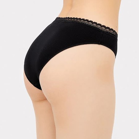 Cowards female slips, black color, size 48 (l)-1