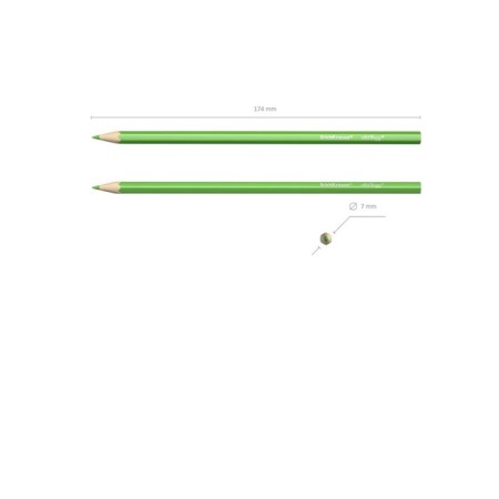 Pencils 12 colors Erichkrause ArtBerry premium, wood, hexagonal, 3.0 mm griffle, cardboard packaging, euro -handle-2