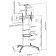 Staste for the TV Ultramounts UM268 Black 37 "-75" Max.50kg floor mobile