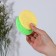 Washing sponge, round, 2 pcs, color mix