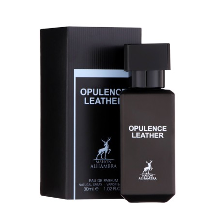 Male perfumery water Opulence Leather (based on Tom Ford Ombre Leather), 30 ml