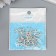 Decor for creativity Metal "Lizard" silver 2.3x1.2 cm