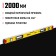 The level of Stayer Pro Stabil 3471-200_z02, an enhanced profile, with a rotary eye, 2000 mm
