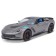 MASTO DIE-CAST 2017 Corvette Grand Sport, 1:24, silver color