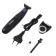 Trimmer KitFort KT-3101, for beard/mustache, 1 nozzle, from battery, black-violet