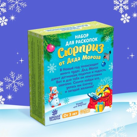 Set of excavations "Surprise from Santa Claus"-5