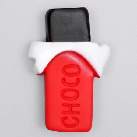 Игрушка пищащая "Choco" для собак, 8 x 5 см, микс цветов-1
