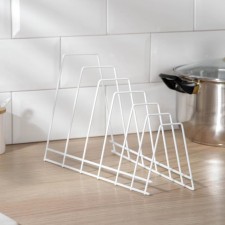 Table of covers, 6 departments, 15 × 18.5 × 32 cm, white color