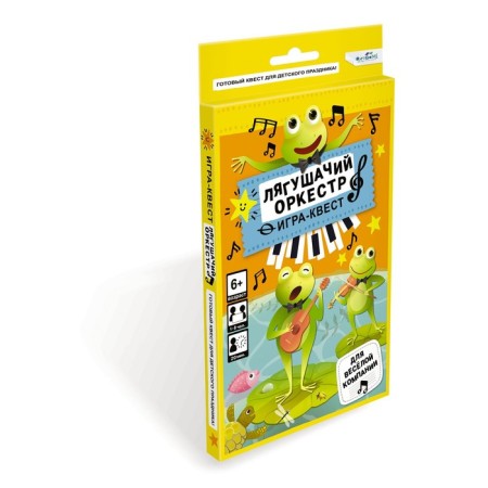 Board Game-quest "Frog orchestra"
