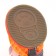 Cross shoes, set 4 pcs, 2 size (4.4 x 3.4 cm), orange