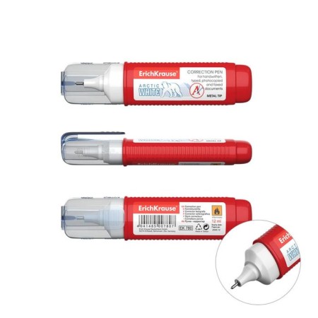 Erichkrause Arctic White, 12 ml, with a metal tip-5