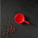 Ceramic sauce with the handle of the Classic, 30 ml, 10 × 6 cm, red red color
