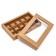 Folding box under 15 sweets, craft, 13.7 x 22 x 3.5 cm