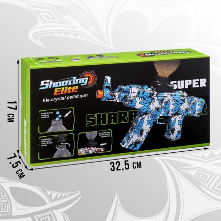 The machine "Storm", shoots with gel bullets, works on the battery of 7.4 V-13