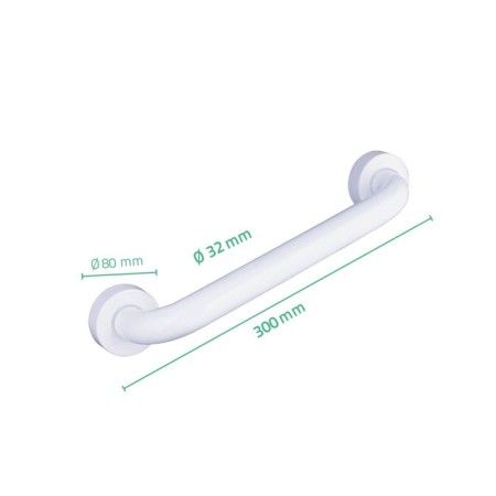 Building for a bath, white color (30 cm)-6
