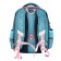 School backpack 40x33x15cm, ergonomic back, Across 410, Blue