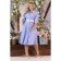 Women's dress, size 52, blue color