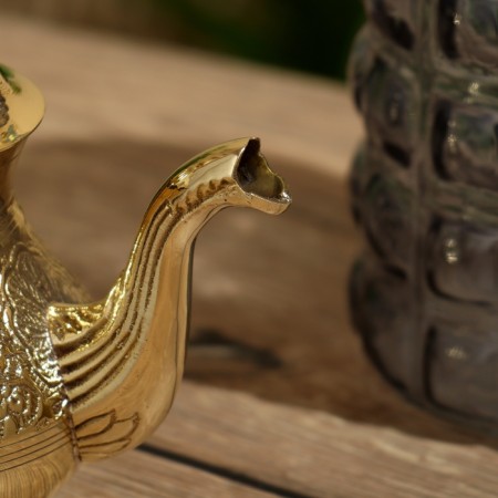 Teapot 20x10x17 cm, brass-4