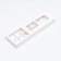 Folding box under 10 sweets, white, 9.8 x 22 x 3.5 cm