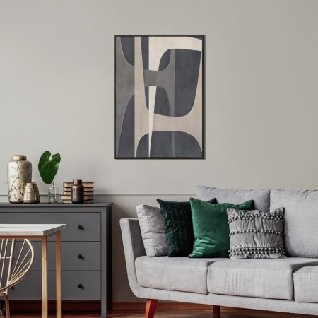 Reproduction of the picture "Abstract picture No. 2", 57x86 cm, frame 20-010d-3