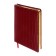 Dated diary 2025 b6 168 sheets, Devente. Wild, a solid cover to leatzers with foam rubber, perforation, liesse, block 70, burgundy