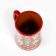Mug Rishtan Ceramics "Flowers" 500 ml, red