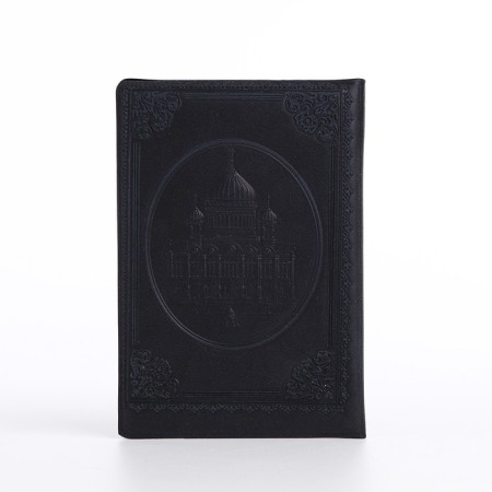 Cover for passport, black color-1