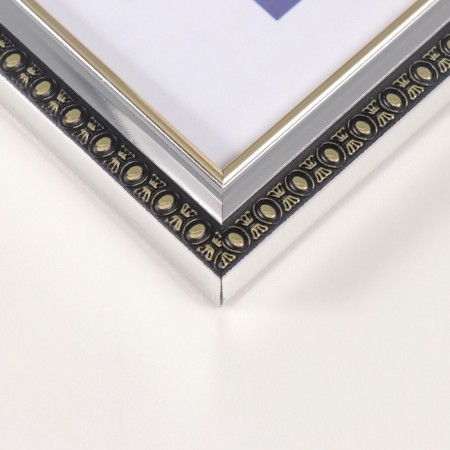 Photo frame Plastic "Kame" 15x21 cm, silver-2