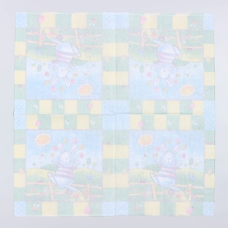Paper napkins "Easter rabbit", 33x33 cm, set 20 pcs-2