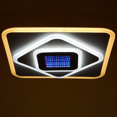 Economic Service chandelier with PDU 02505 LED 126W 3000-6000K, Dimmir., White 50x50x7 cm-3