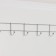 The hanger wall share "Summer", 10 hooks, 55 × 5 × 3.5 cm, chrome