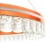 Jess lamp LED 150W gold 58x58x9 cm Bayerlux