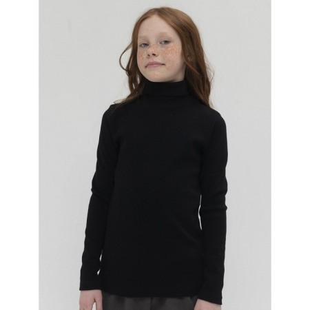 Jumper for girls, height 122 cm, black color