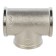The STOUT SFT-0020-000001, 1 ", internal/internal thread, nickelled brass