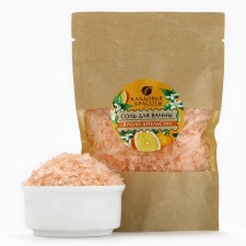 Bath salt, 150 g, aroma of bright orange, pantry of beauty