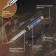 Tundra soldering iron, two -component handle, durable sting, 60 watts, 220 B