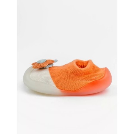 Botins-knees children's first step pure toys with a breathing sole, size 23, color orange-2