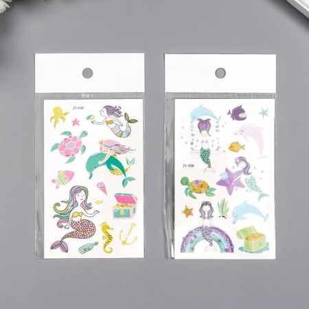 Tattoo on the body Color "Baby-rusads" mix 12x7.5 cm-3