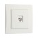 Single one -sewing tot elegant, hidden, white