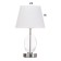 Table lamp "Isolda" 1x40W E27 transparent 22.5x22.5x38cm
