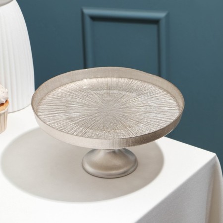 A dish on the leg "Nymphaegus, glass, d = 21 cm