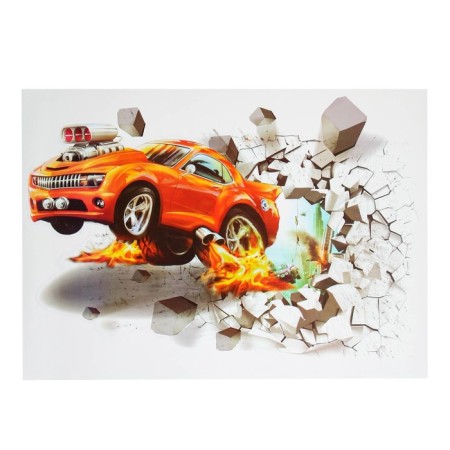 Sticker 3D Interior Race 70*50cm-1