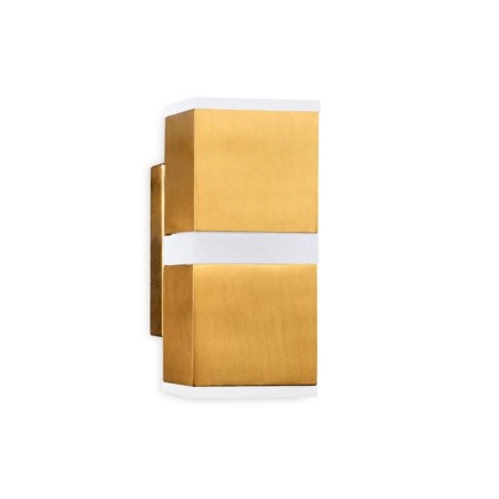 Bra Ambrella Light Wall, 12W LED, 900LM, 4200K, Color Gold