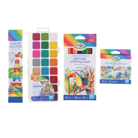 Set of young artist "Gamma" "Classic", in a gift box-3