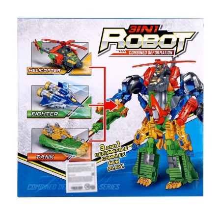 The set of robots "Military equipment", transforms, 3 gather in 1 robot-17