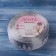 Satin ribbon "houses", 25 mm, 23 ± 1 m, color gray No. 59