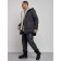Winter male park, size 56, black color