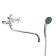 Accoona A7176 bath mixer, double -leaf, pouring 300 mm, with a shower set, chrome