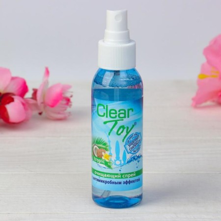 Spray for processing sex toys Clear Toy Tropic, cleansing, does not contain alcohol, 100 ml